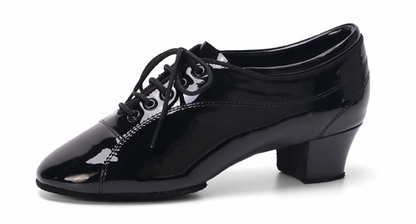 AILIANWU.L002BE BOYS LATIN PATENT LEATHER DANCE SHOES